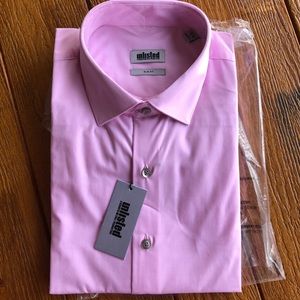 NWT Men’s Unlisted Large Button Down Shirt 16-16.5